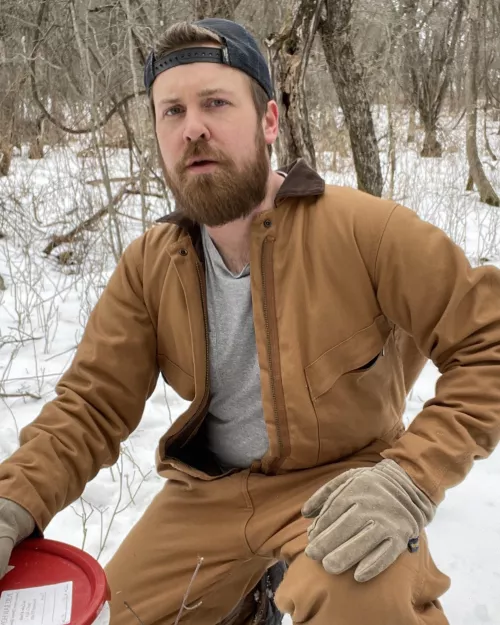 Out checking the maple taps 🍁 by back2natureboys