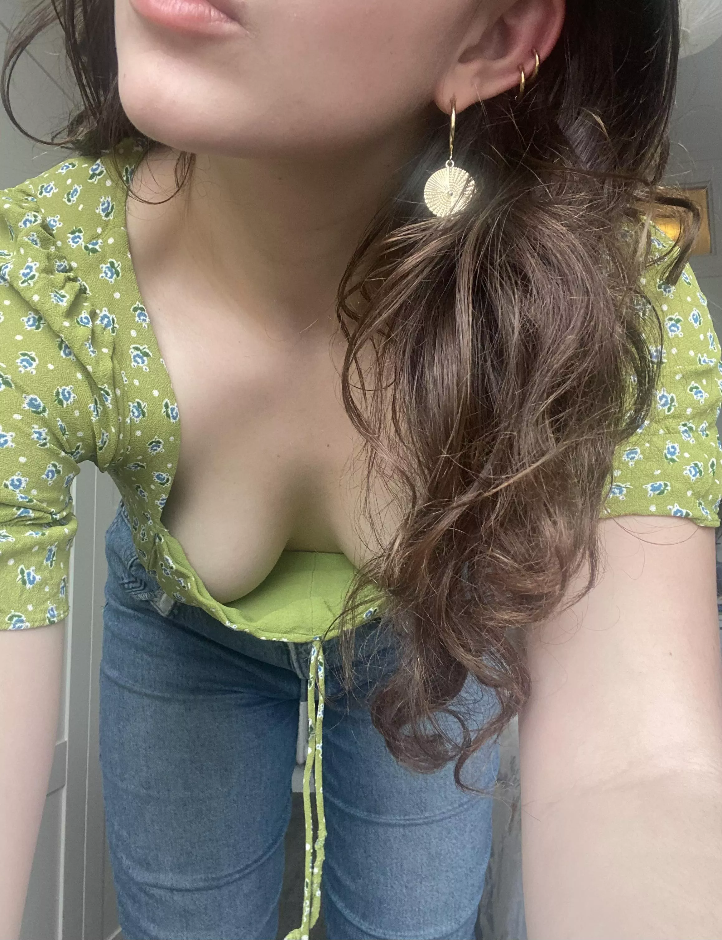 POV: I lean in to fix the collar of your shirt…. Would you tell me I’m slipping?? posted by OFbbAria