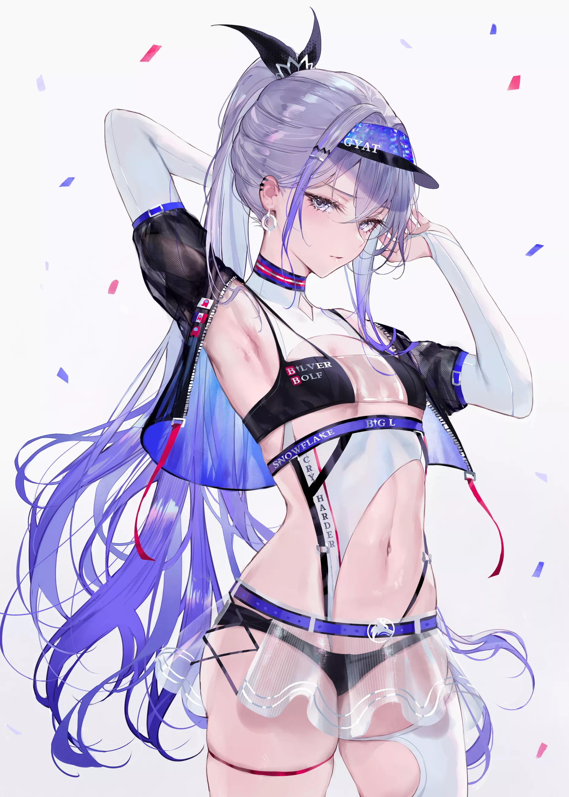 Race Queen Silver Wolf [Honkai Star Rail] posted by CheetahSperm18
