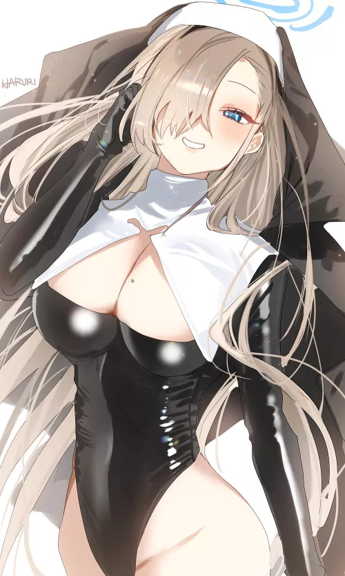 Sister Asuna [Blue Archive] by CheetahSperm18