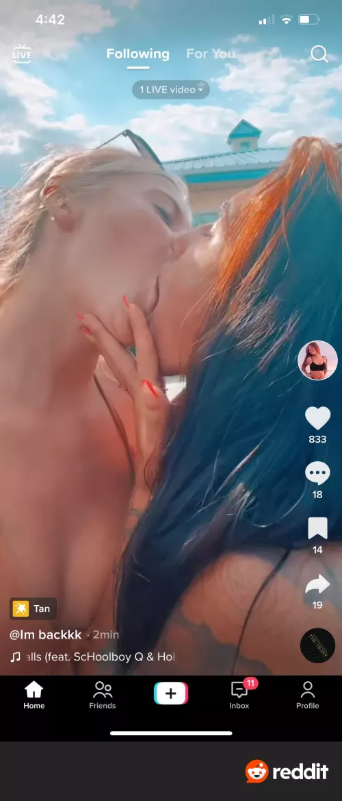 Swallowing each other's face  by barnyardfastlane