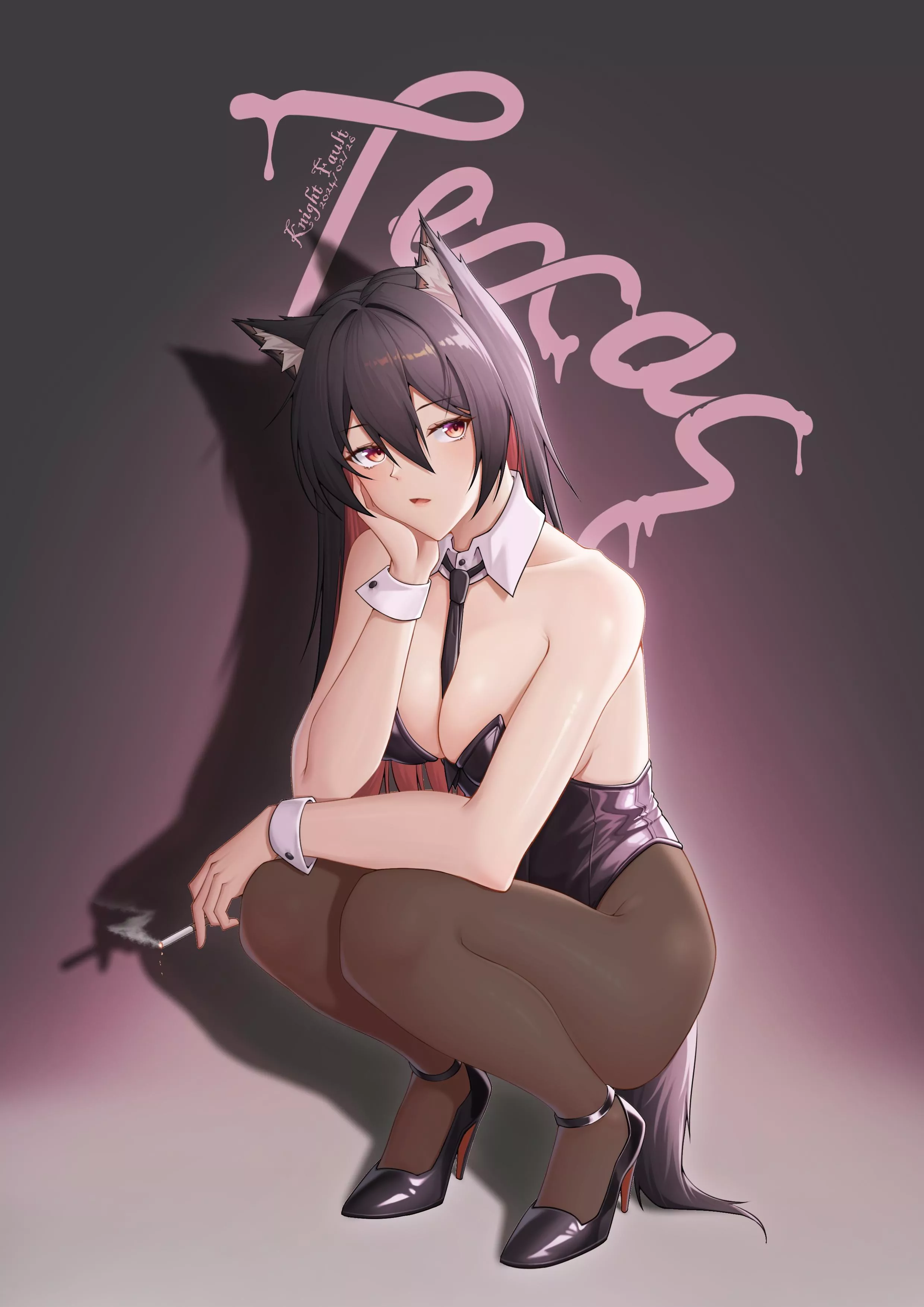 Texas [Arknights] posted by CheetahSperm18