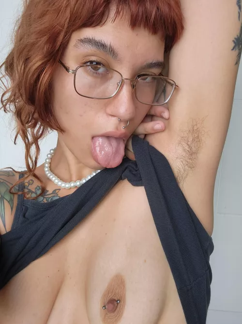 the hairy armpit that your nose needs by missmily