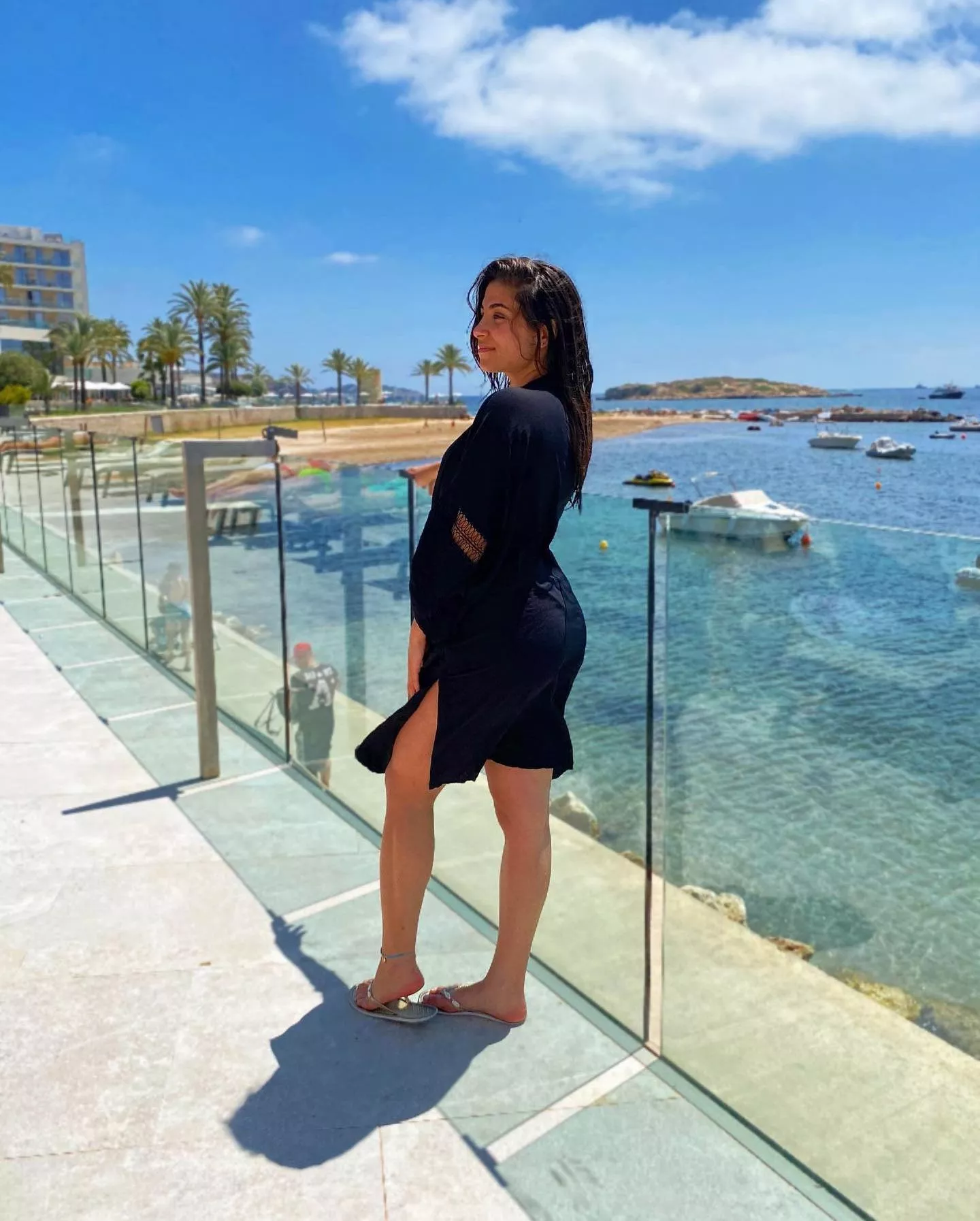 Tight summer dress posted by LetsDoTheRave