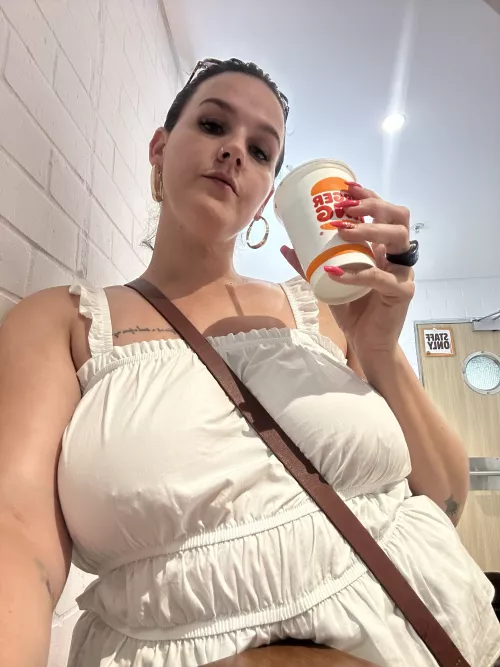 waiting for you at BK, want something to eat by ivy_swings