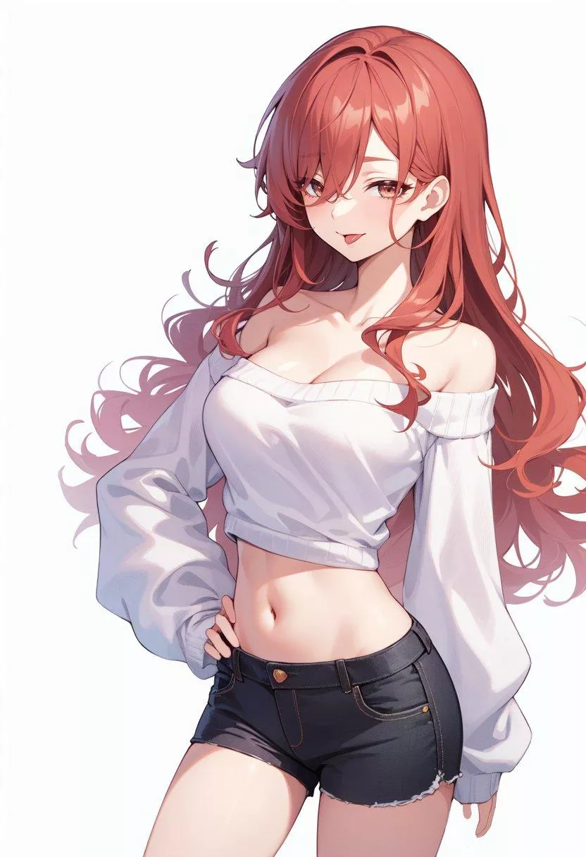 White Off-Shoulder  posted by CheetahSperm18