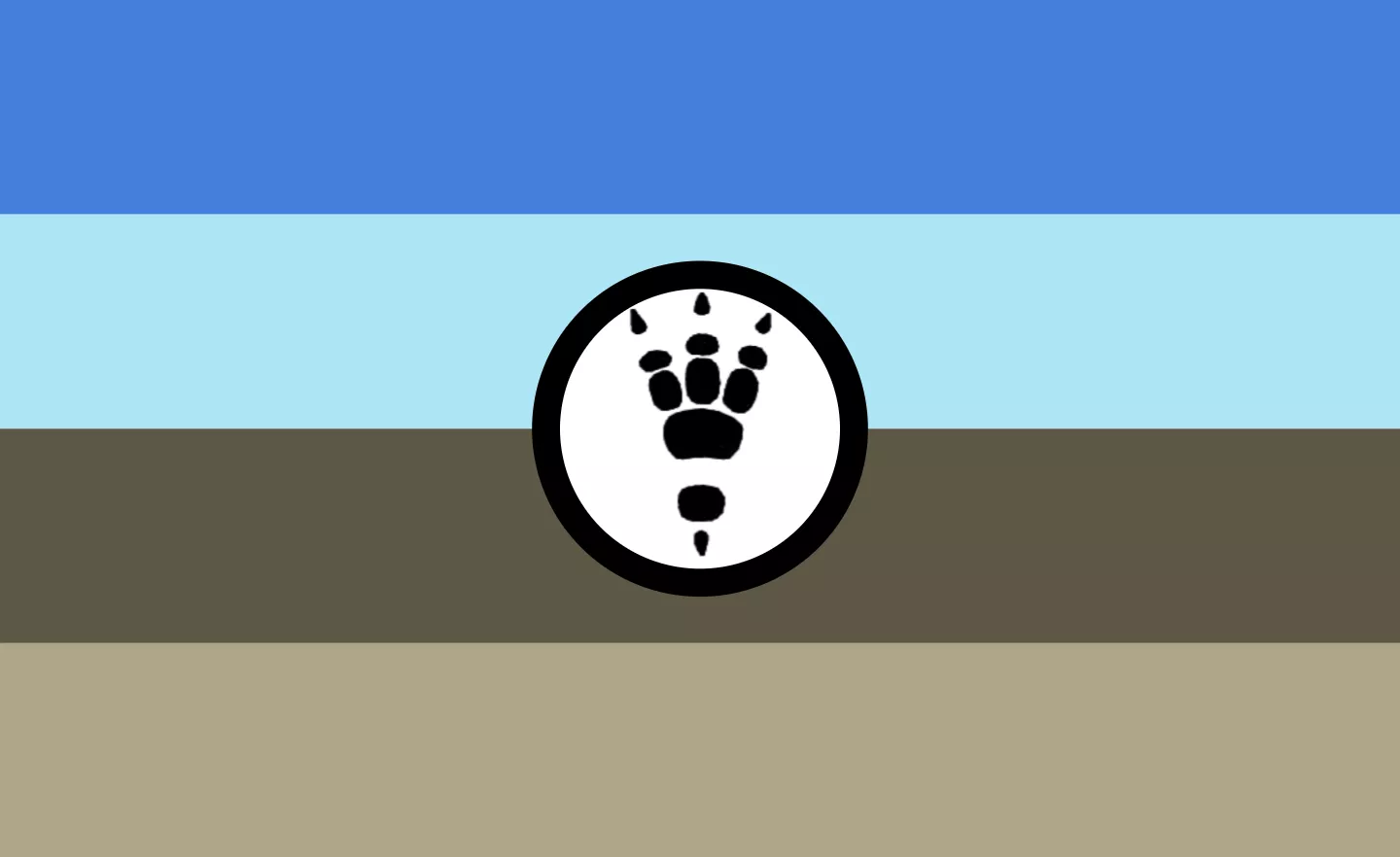 As the vexillologist I am I'm obligated to make to furry flag because the current one sucks posted by LYRNXWasSomeHowTaken