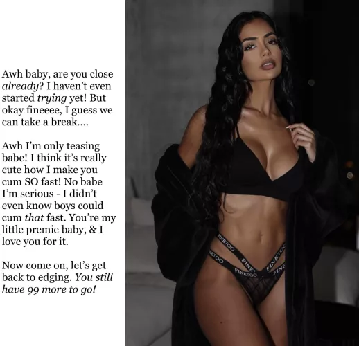 Awh baby, close already? by captionpatreon