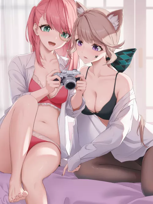 Charlotte & Lynette by xSaviour_N