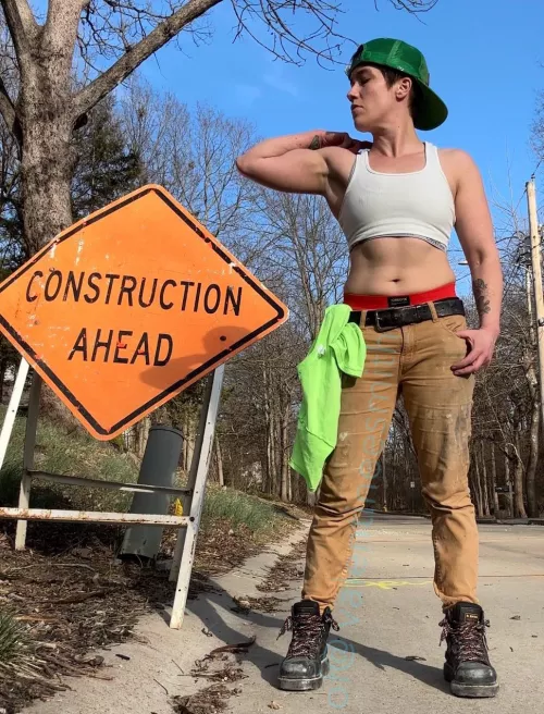 construction worker boi by cvalentinesmith