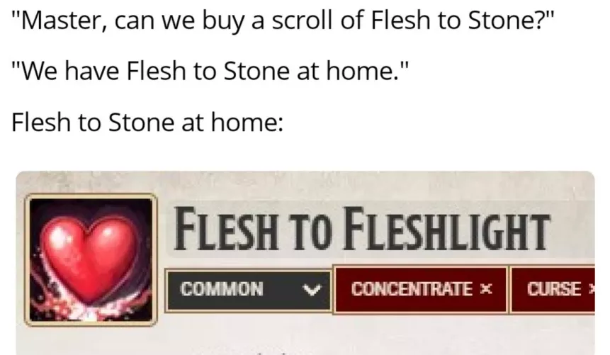 Crit fail the save and it's permanent by ardisfoxx