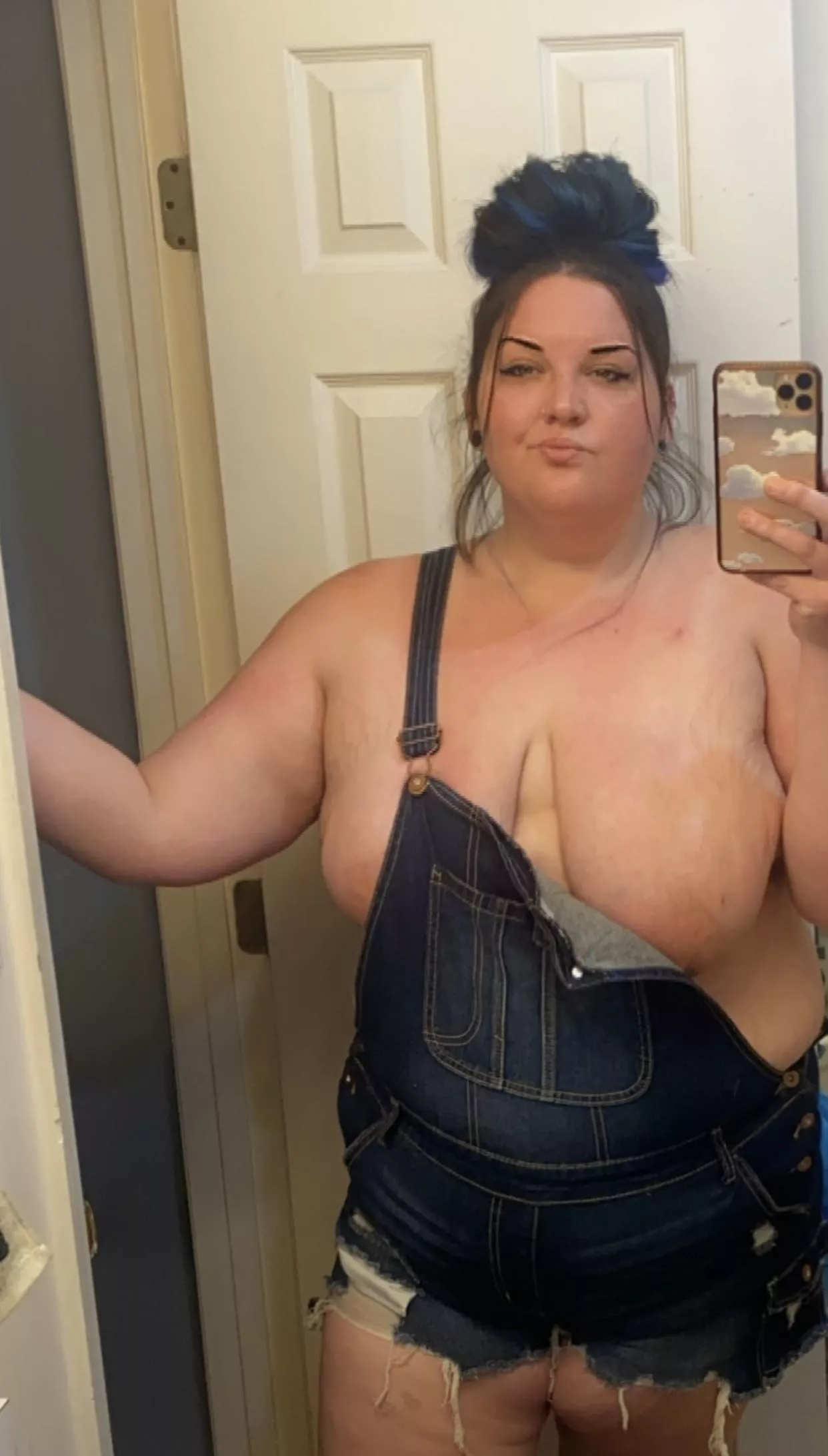 Do You Think These Overalls Will Support my big titties posted by Lacy_Vixen
