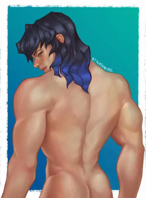 Fan art of Inosuke from Demon Slayer <3 by paolosilva-art