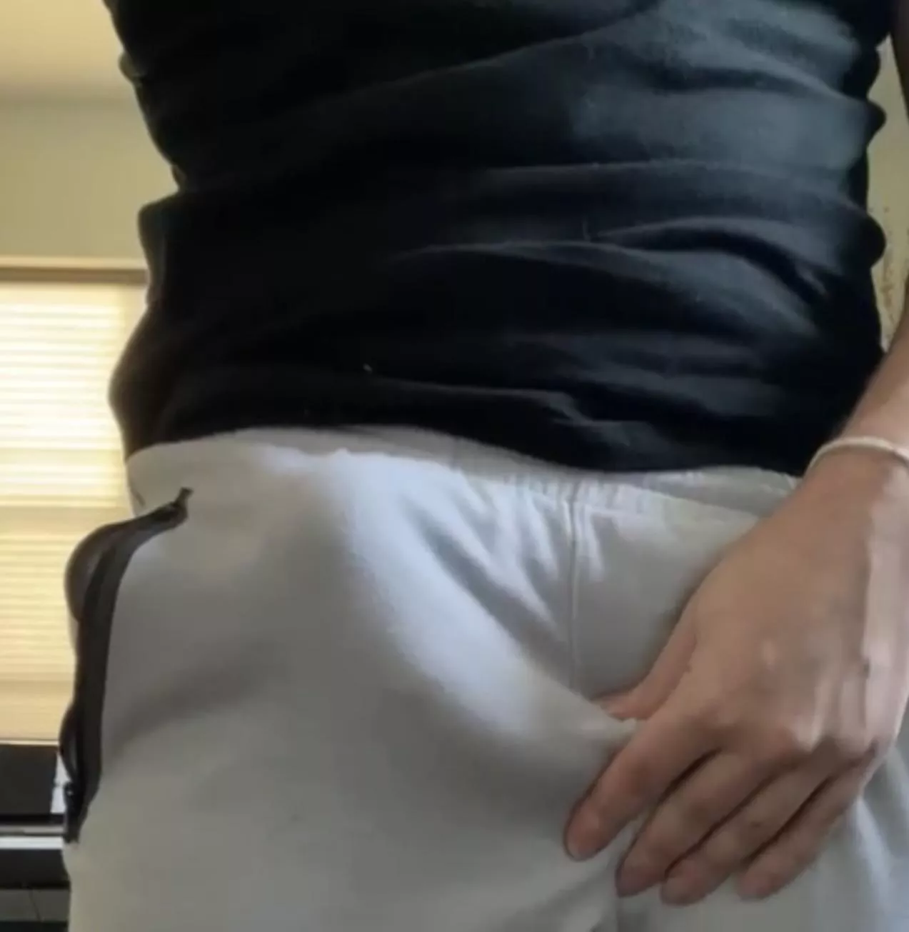 Grey sweatpants = cheat codes posted by NSFWPostsAlt