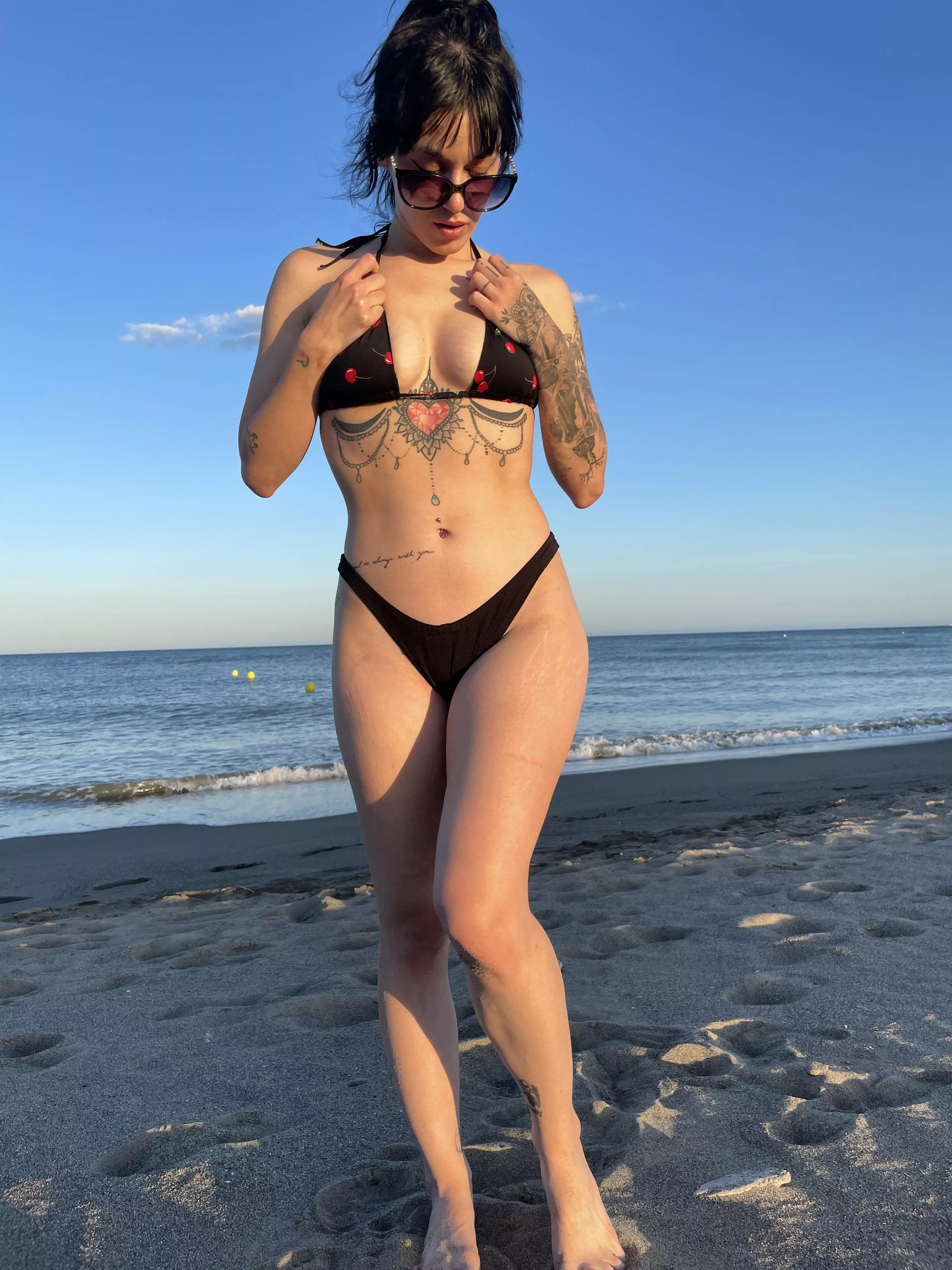 I dont know if I am sexy enough in these bikinis.. posted by wryprovid