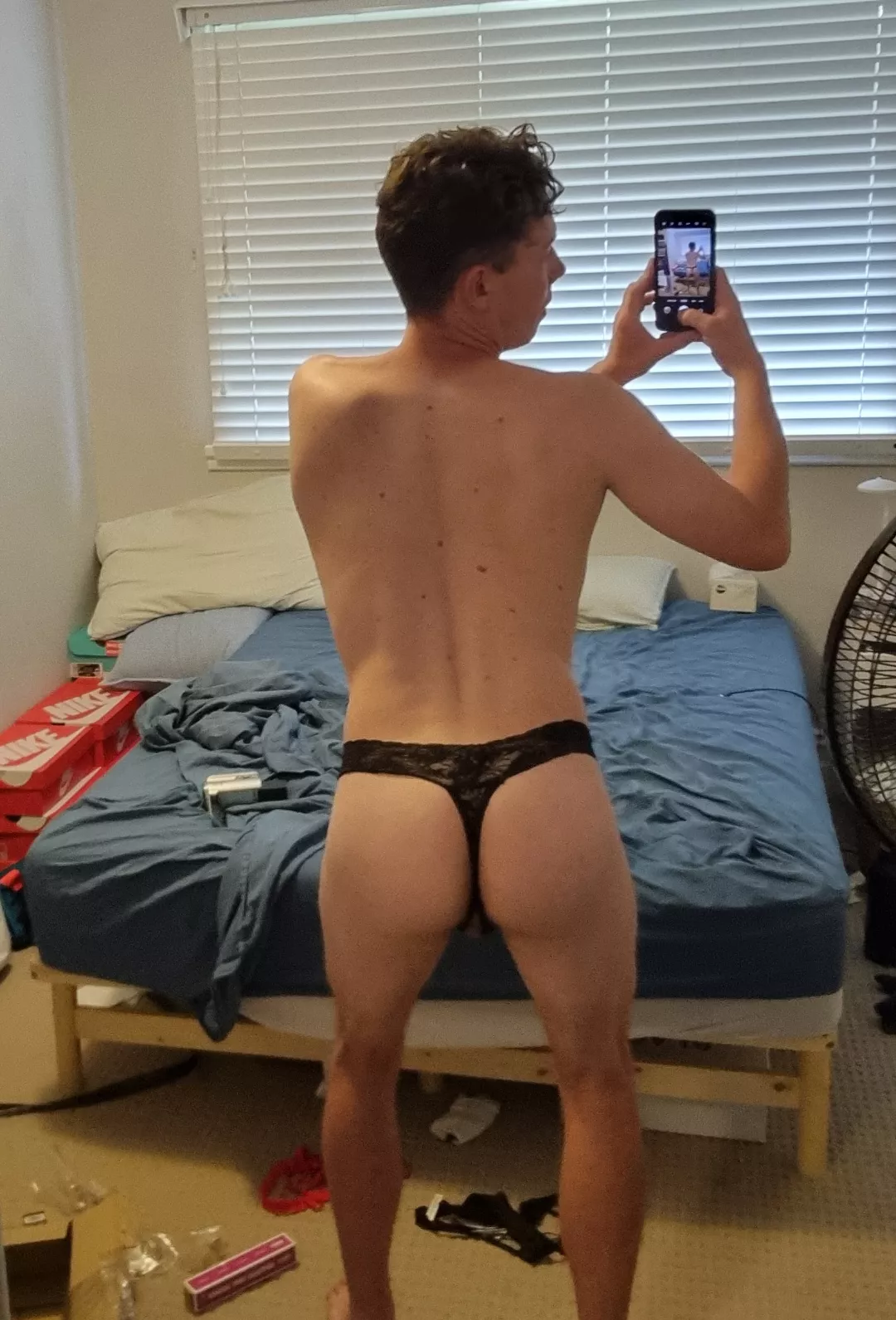 I feel like these panties flatter my little butt 🤭 posted by giddyup1994