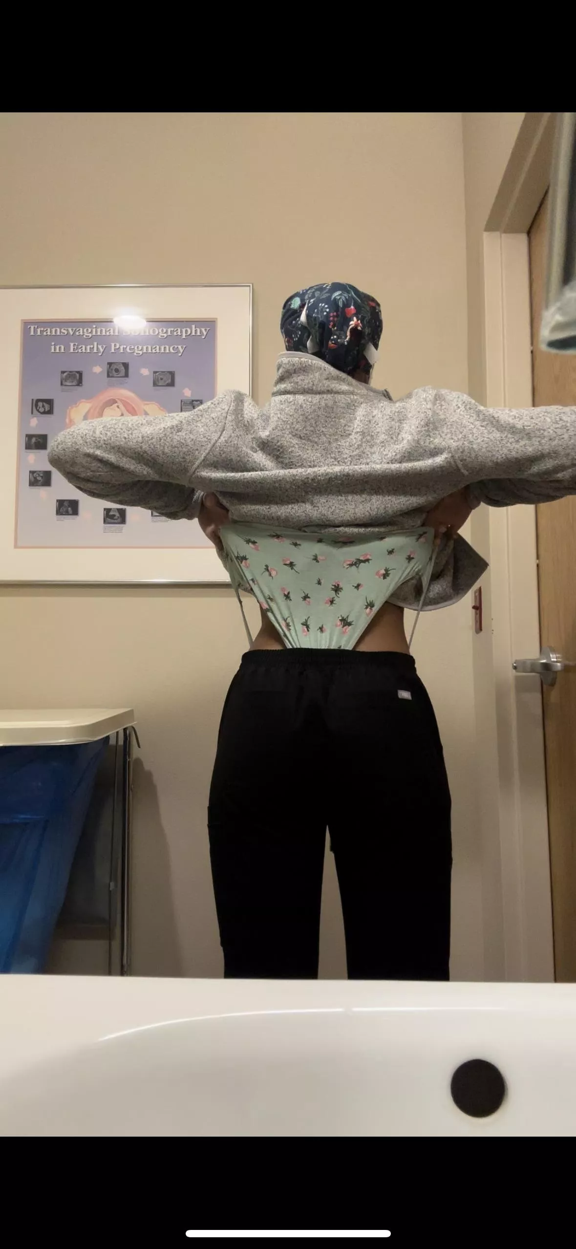 I just can’t help pulling my panties at work 🤭 posted by CreamsicleWedgies