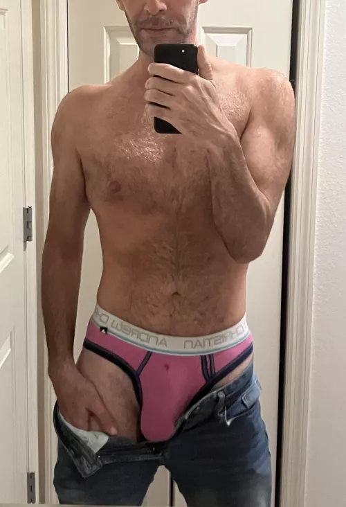 I love this sub. How do my pink briefs look? I’ve only had them on for a couple days…so far. by _Lil_Piggy_