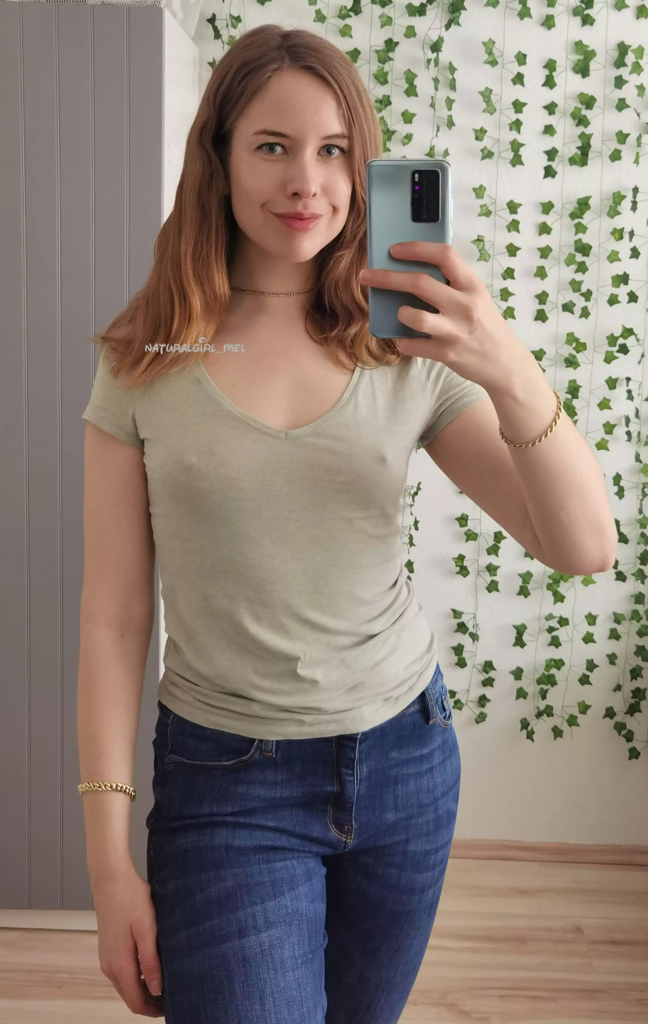 I'm missing my bra ... no, just kidding, I'm going braless forever. posted by naturalgirl_mel