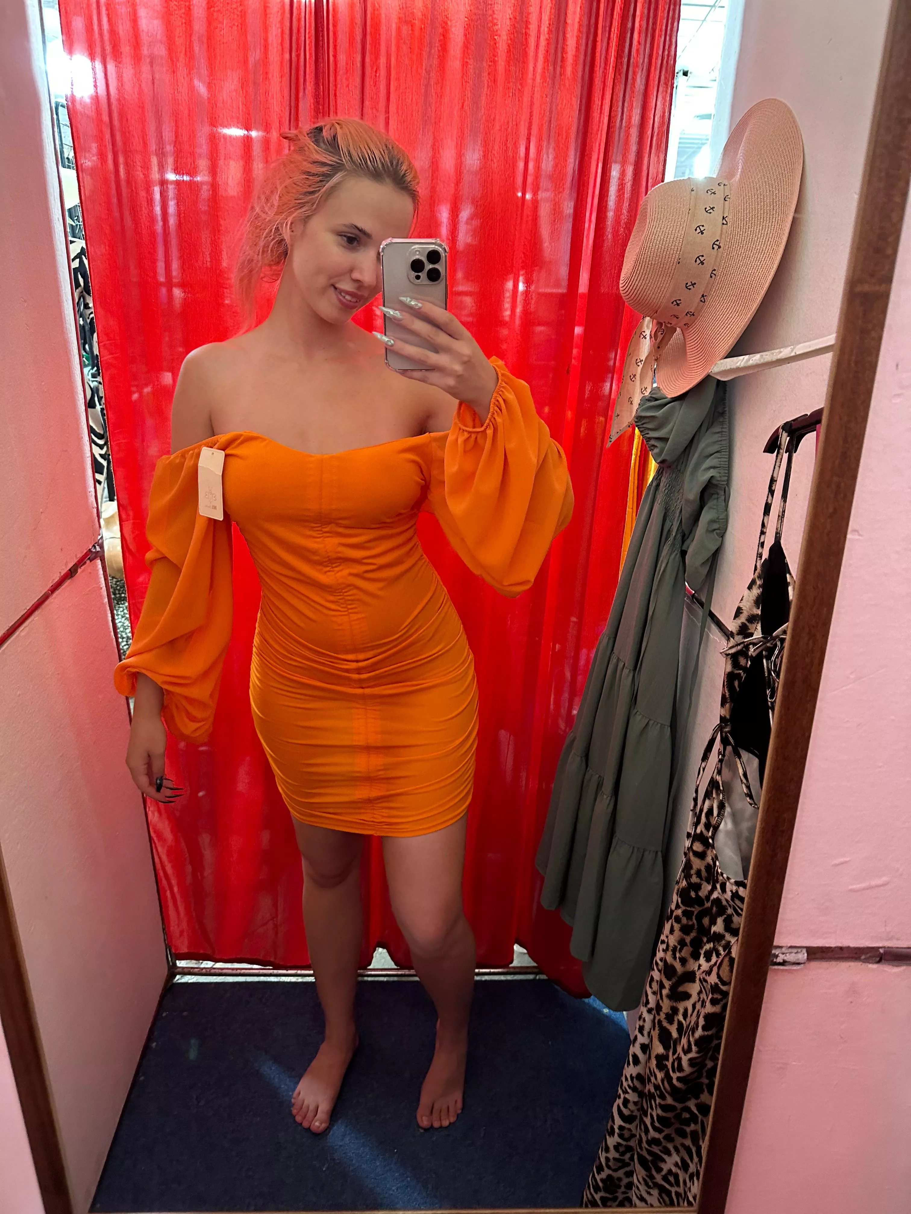 Is orange suits me? posted by CharmingMistress