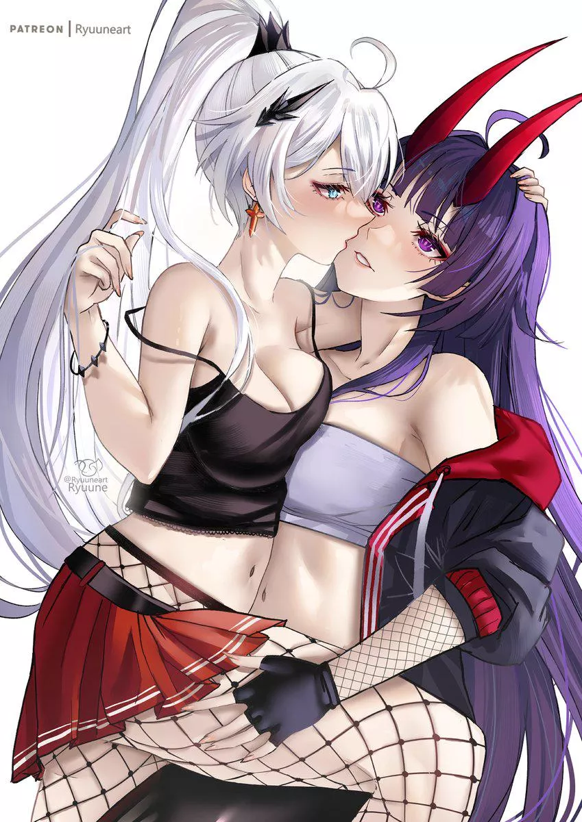 Kiana and Mei posted by xSaviour_N