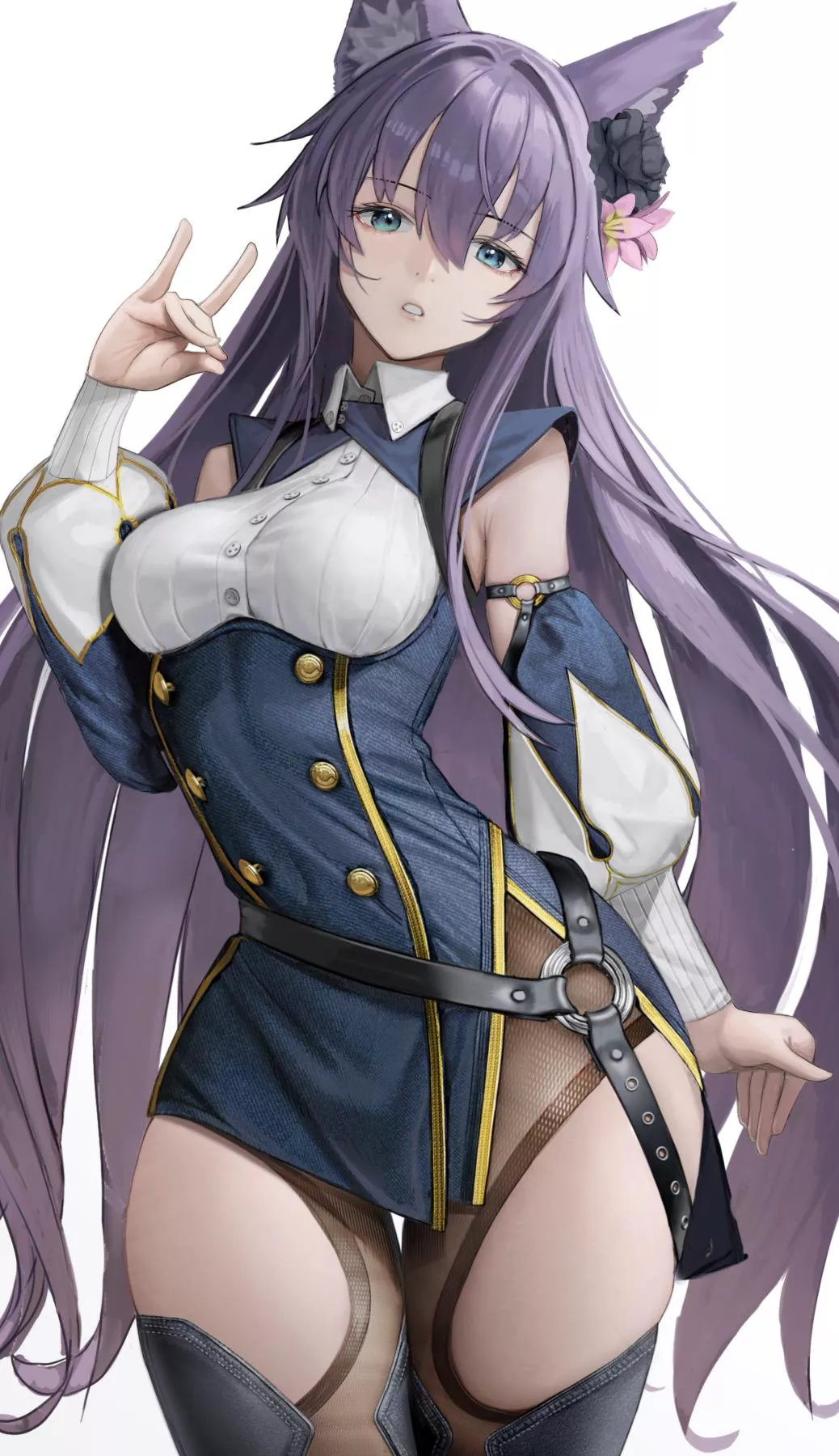 Kitsune thighs posted by xSaviour_N