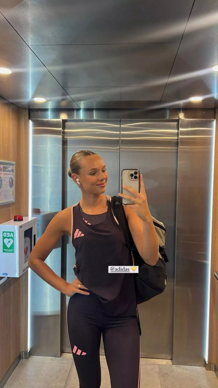 Klara Loessl - Danish athlete  posted by Riches2179