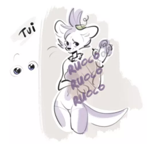 MEET TUI!!!!! She is my very first fursona, thank you so much to everyone who gave advice! She wants hugs!! by ruoco