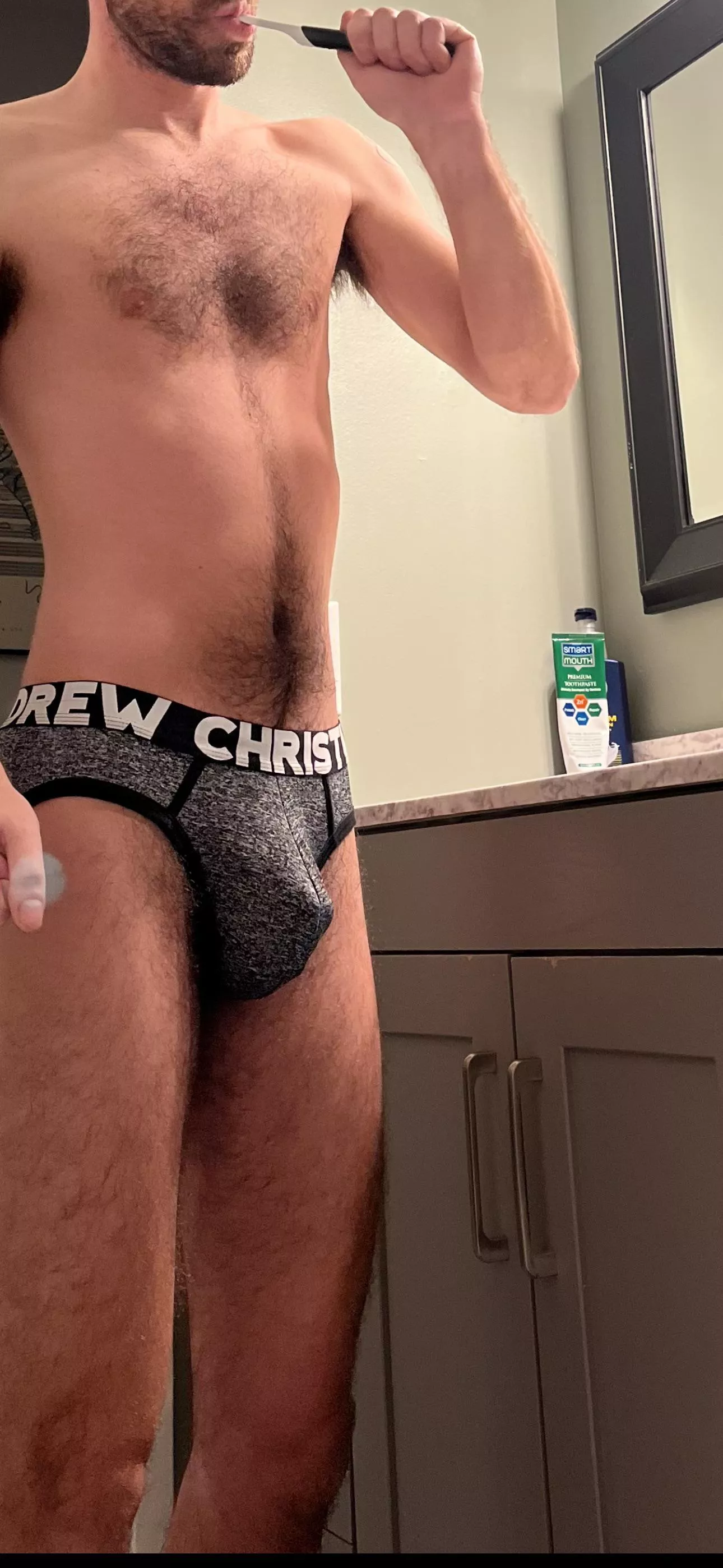 My BF brushing his teeth posted by nickisalways