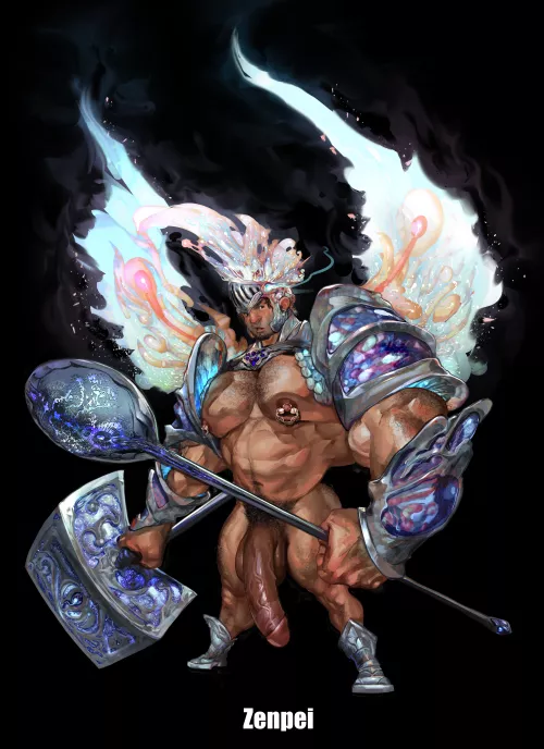 Paladin Fella I made for a dnd game (by Zenpei) by Zenpei4