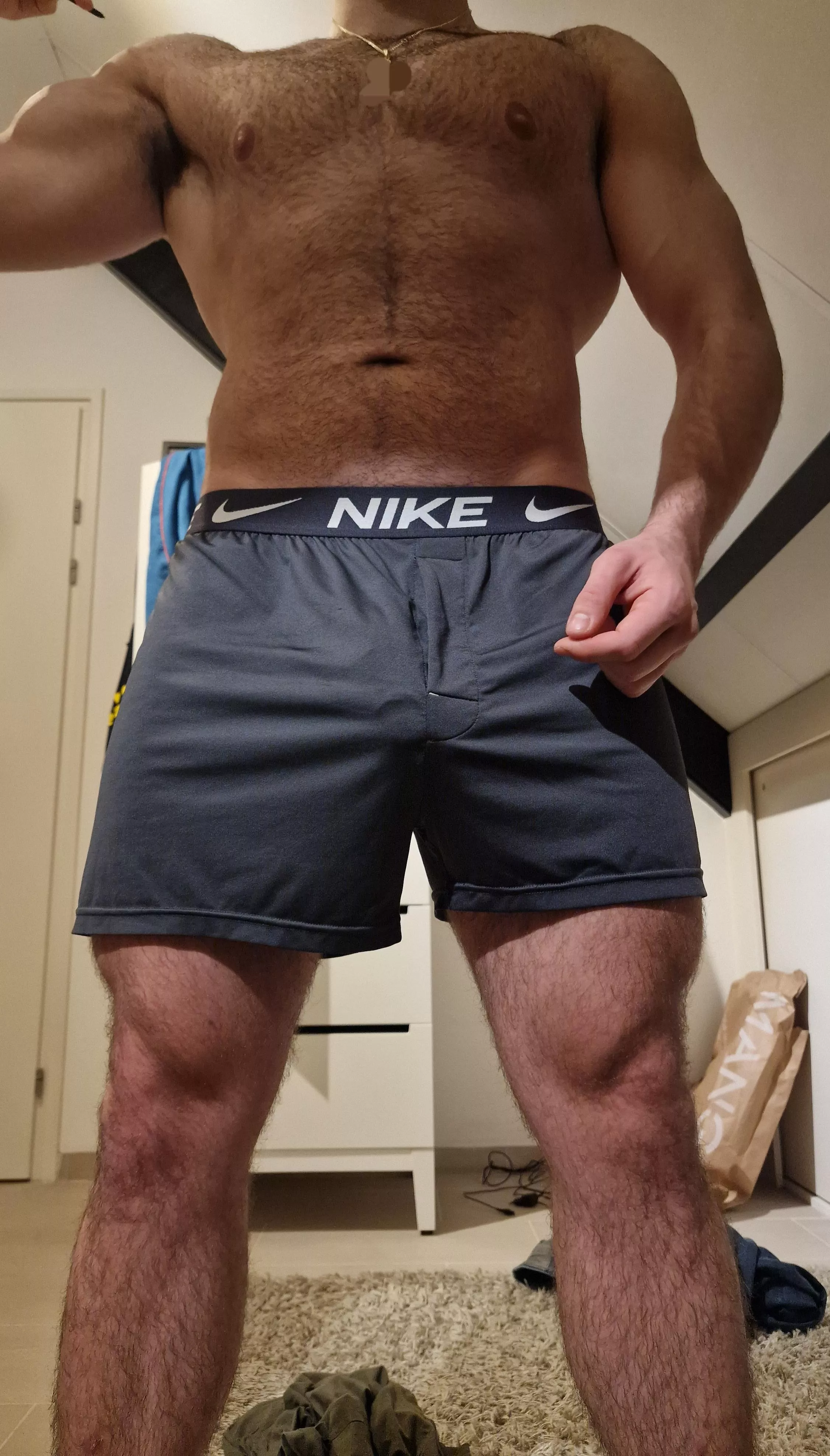 Pull them down. posted by Nicksalman