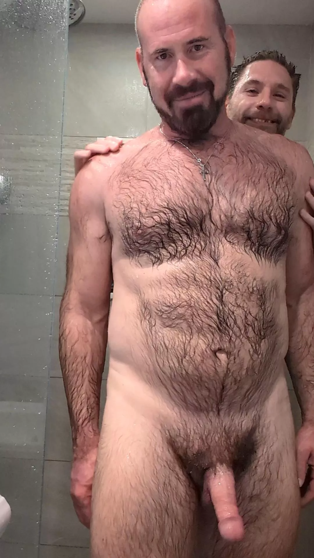 Shower bros....[48] front and [40] rear posted by fitdad_dan