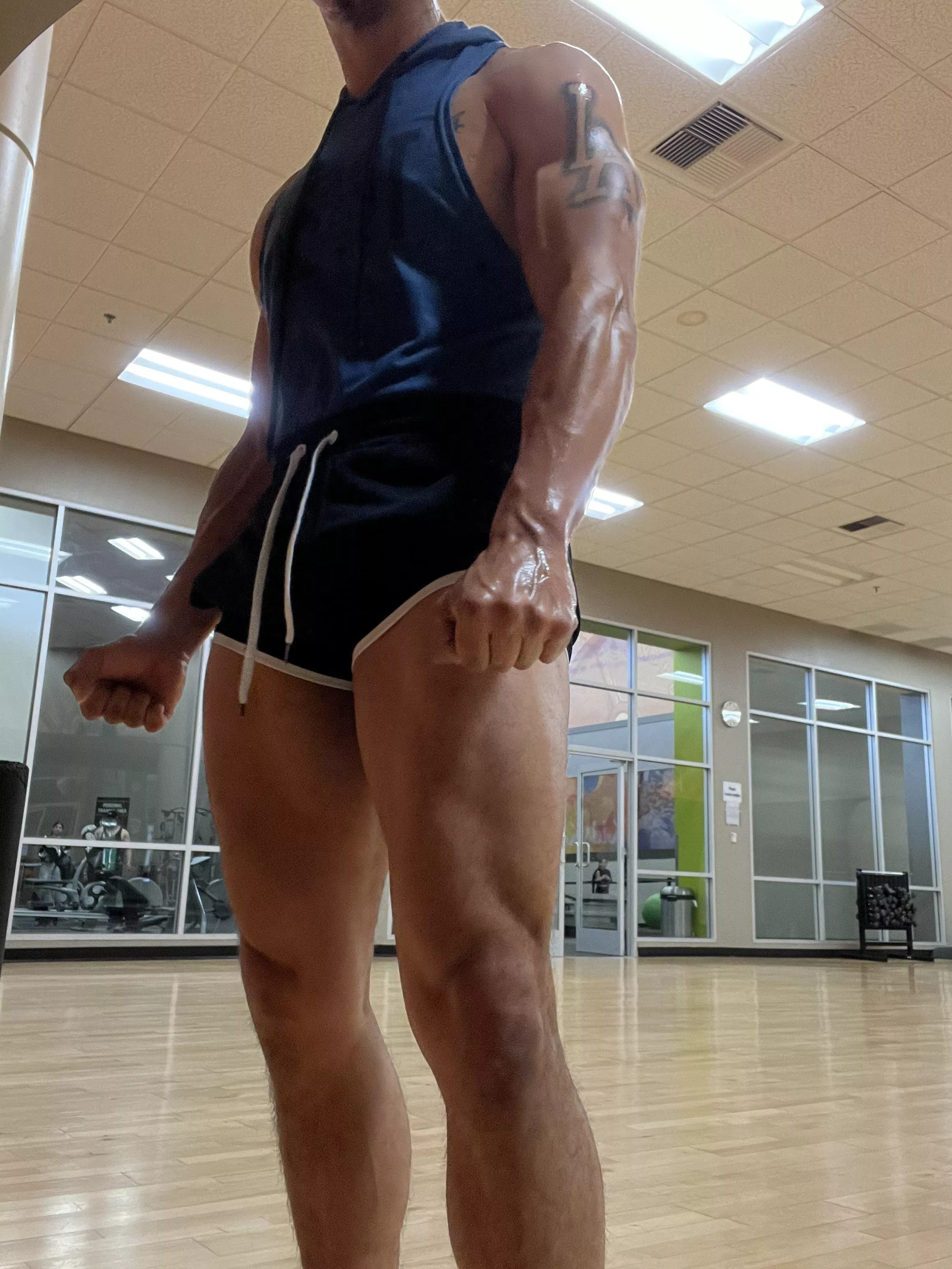 Solid forearms.  posted by AdonisFit69