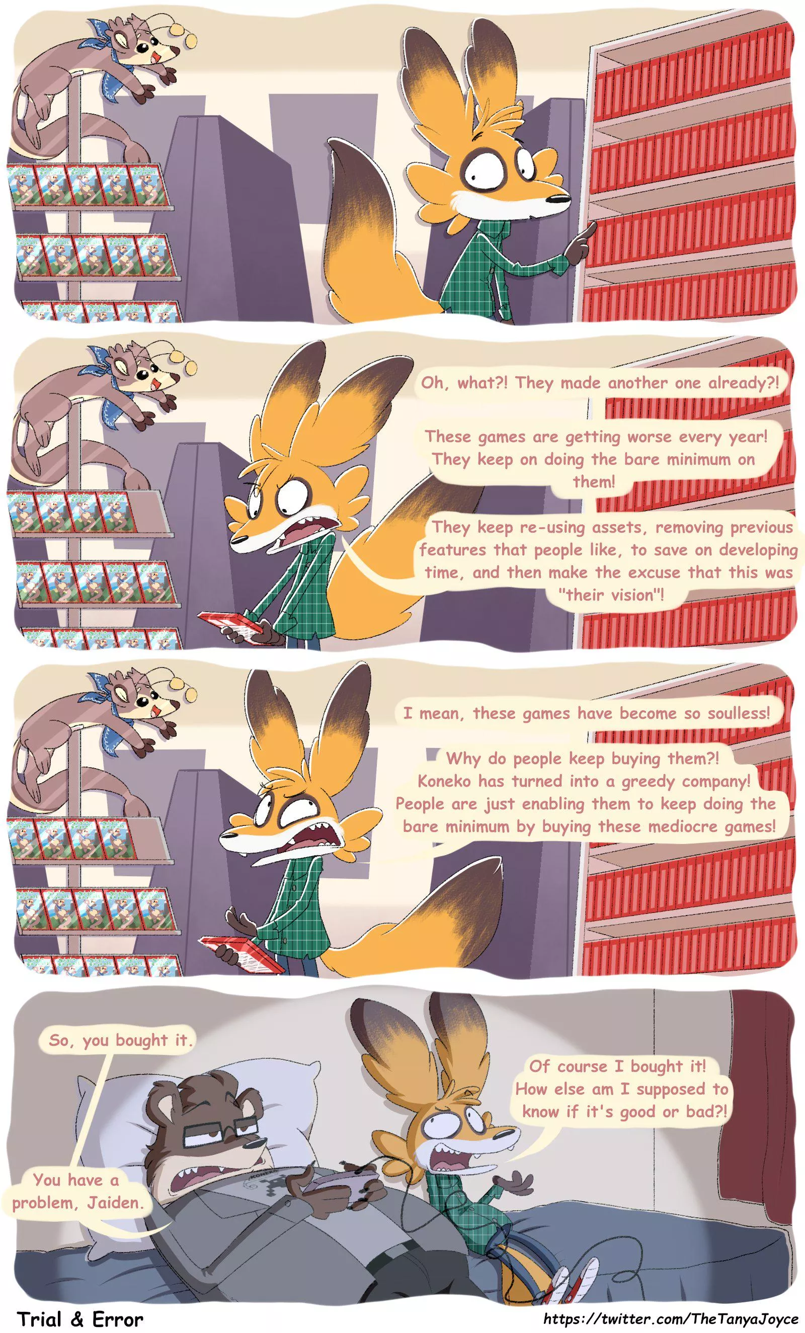 Soulless games (by @TheTanyaJoyce on Twitter) posted by SancosityJA