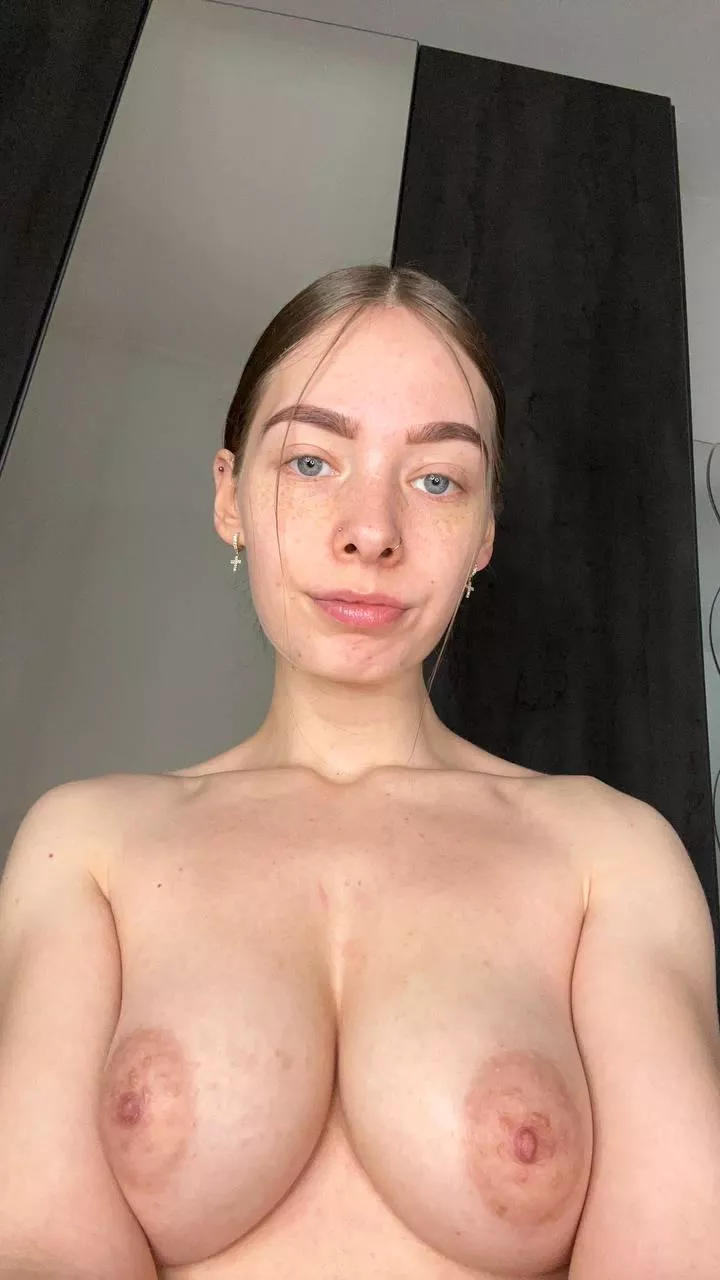 What could be better than a blue-eyed girl with freckles and braces and big aureoles posted by Unhappy_Smell_1468