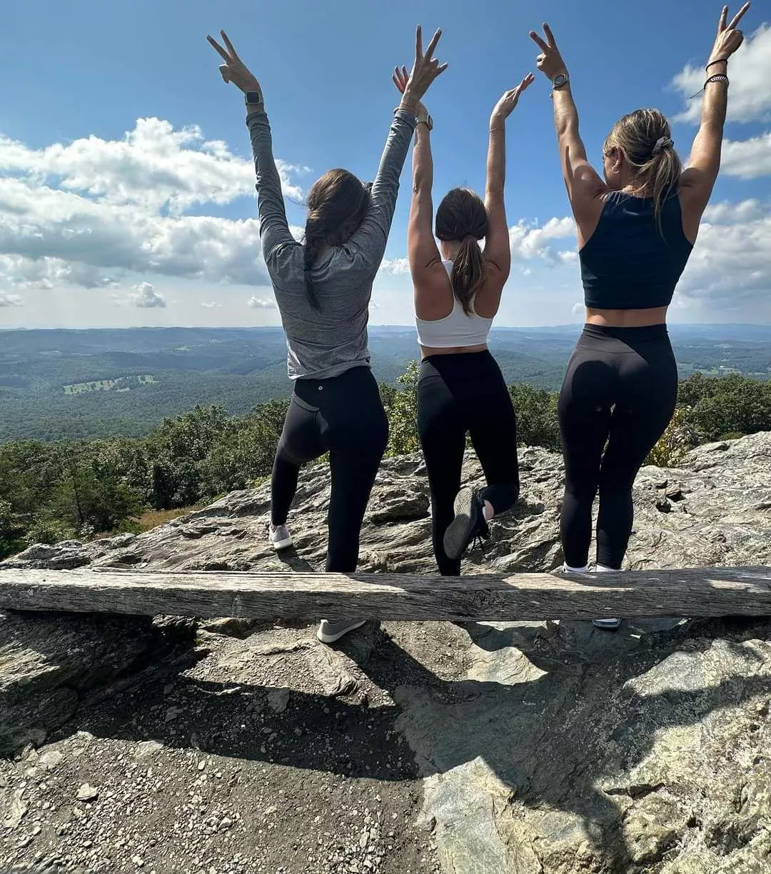 Which girl are you bending over, and tugging her yoga pants (and panties) down to fuck? [3] posted by small_blondie