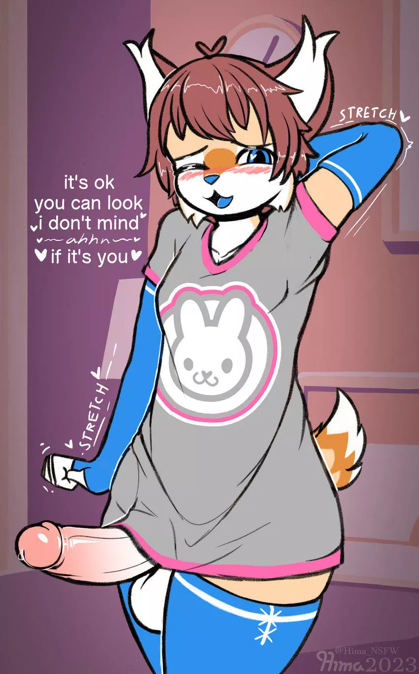 Ande streeeeeetch~ (art by hima nsfw) posted by courier5995