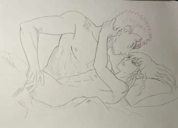 [Berserk] Guts x Griffith 🖤  by kkal09