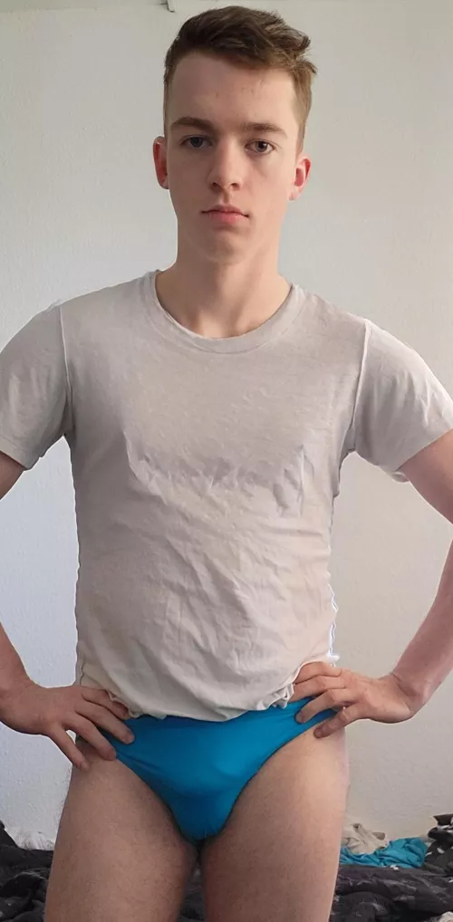 Blue speedo by Sensitive_Muffin321