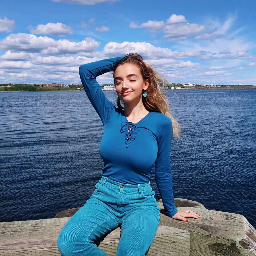 Busty in blue  posted by anonymous123456_