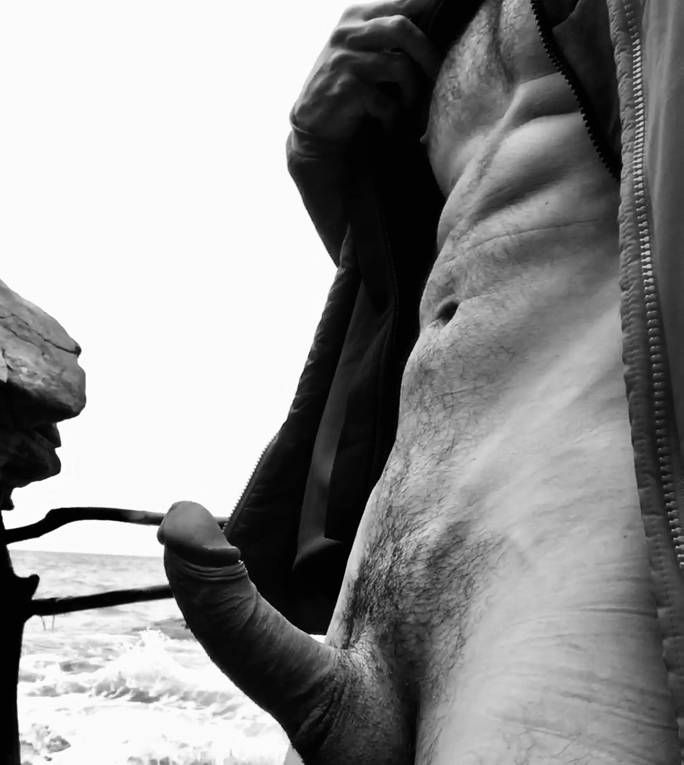 Can’t help it. I love to get my dick out to feel the air  posted by Toomuchcoffee45