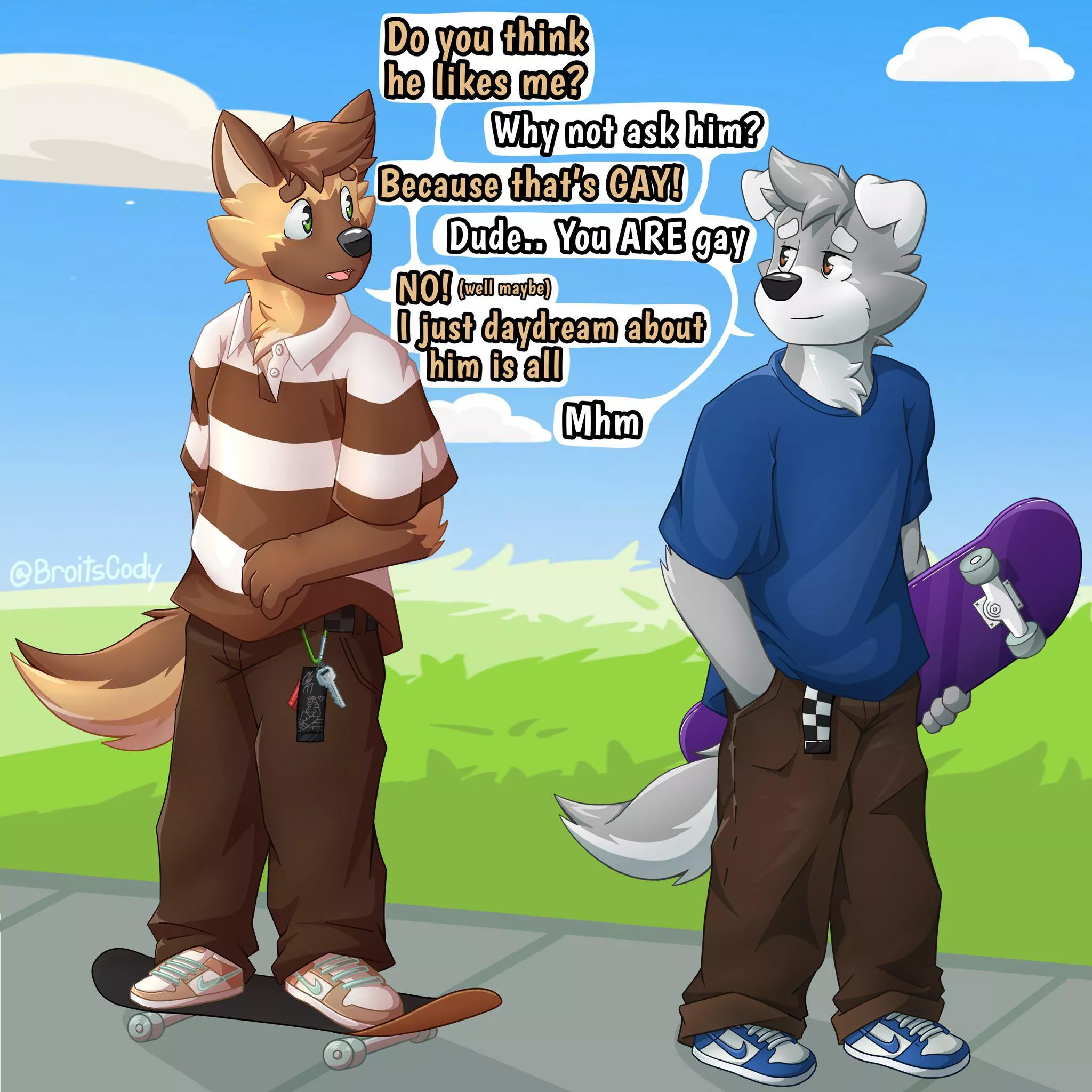 Denial? (By me - @broitsCody) posted by broItsCody