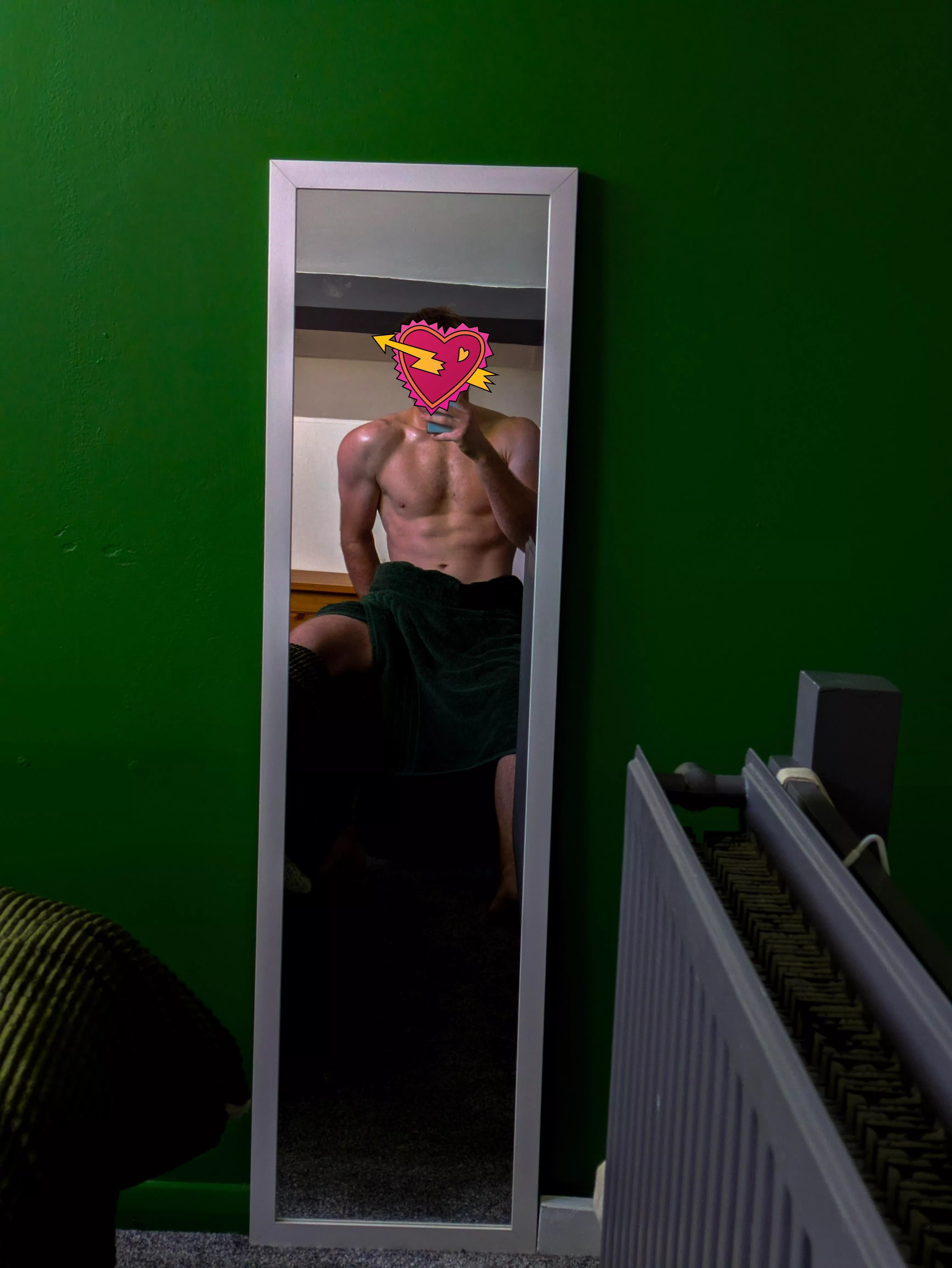 Fresh out the shower got that shine on my shoulders  posted by Ground_Beef03