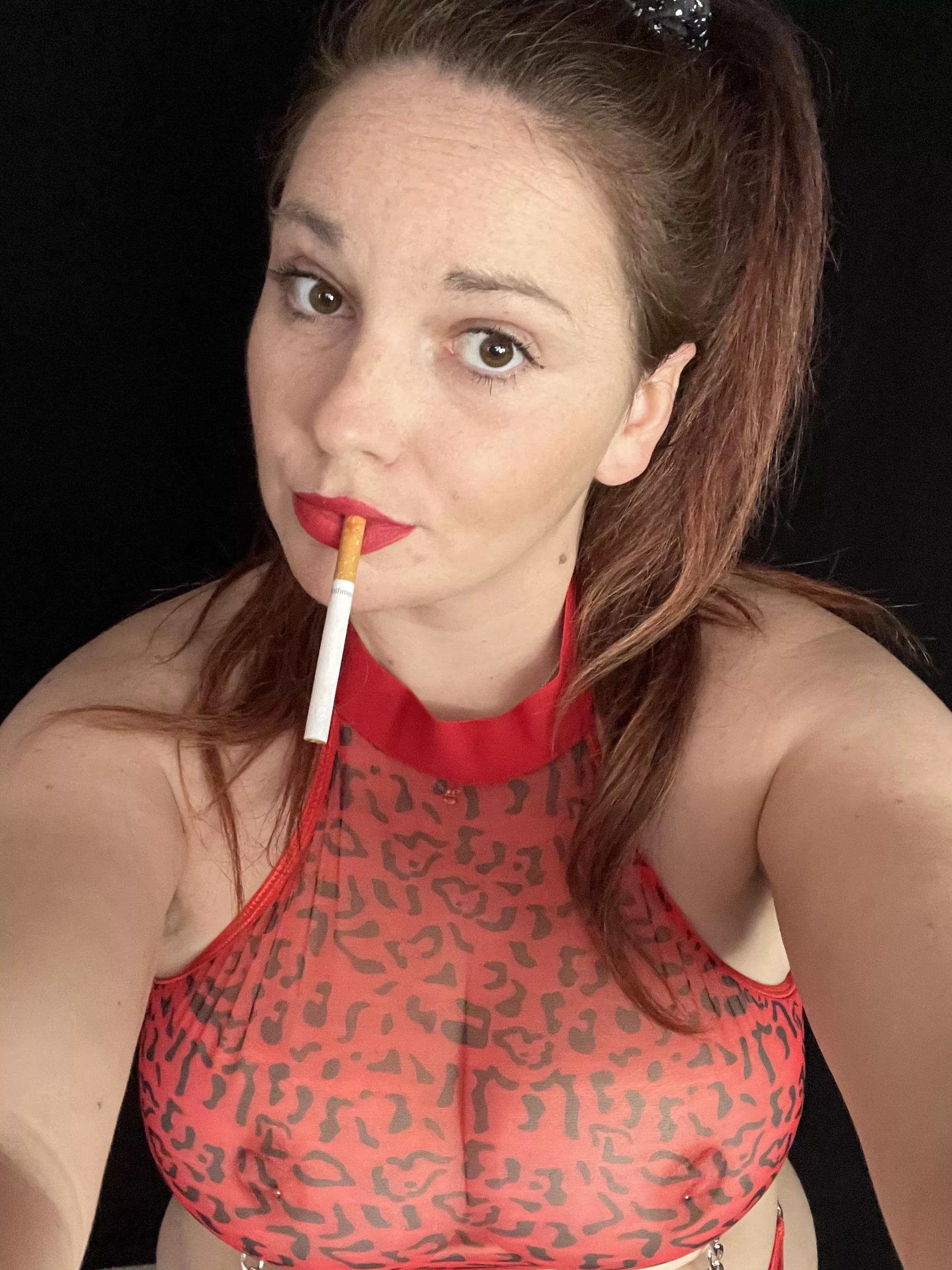 Hadn’t taken any selfies for a little while.  posted by Phoebesmokes4you