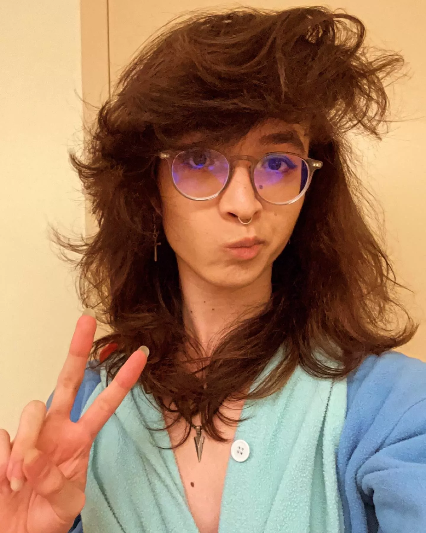 hey x3! this was for halloween, I was feeling lazy posted by Holiday-Structure-37