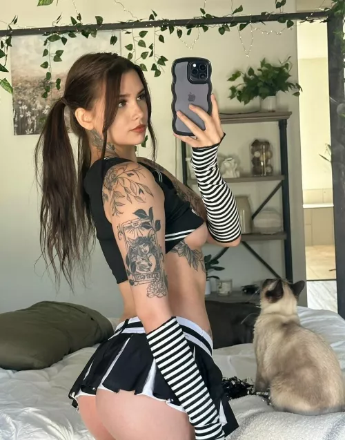 Hope you like my skirt by Candidate-Amusing757