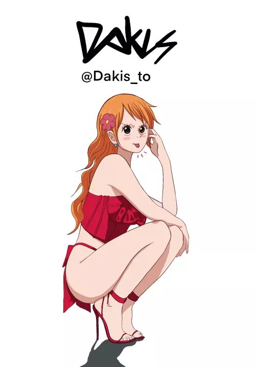 I get better and better 🥰 I hope you like it Nami Swan 😍 @Dakis_to by paolakristell99