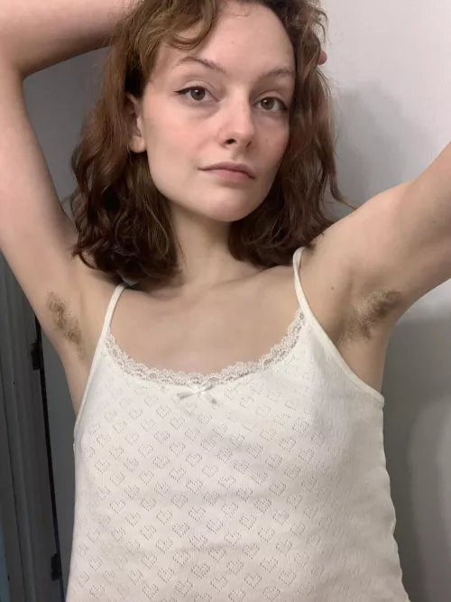 i love having pit hair :) by fr0ntb0tt0ms_wh0re