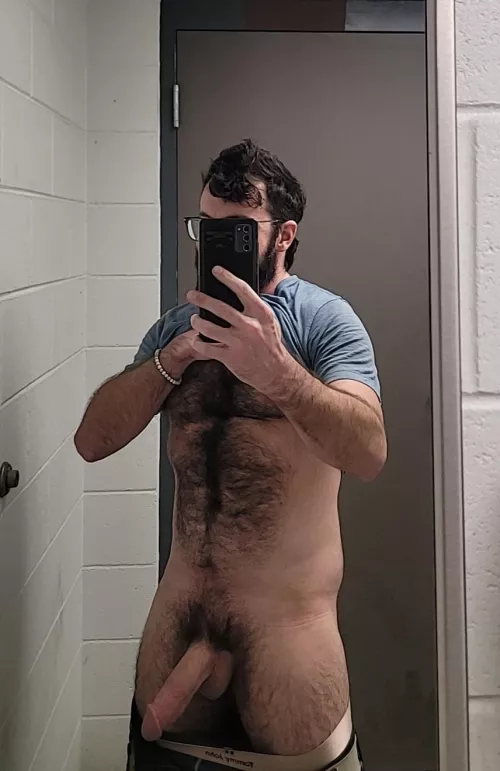 I(32) snuck to the bathroom just to take this pic for you by digitalmanwhore