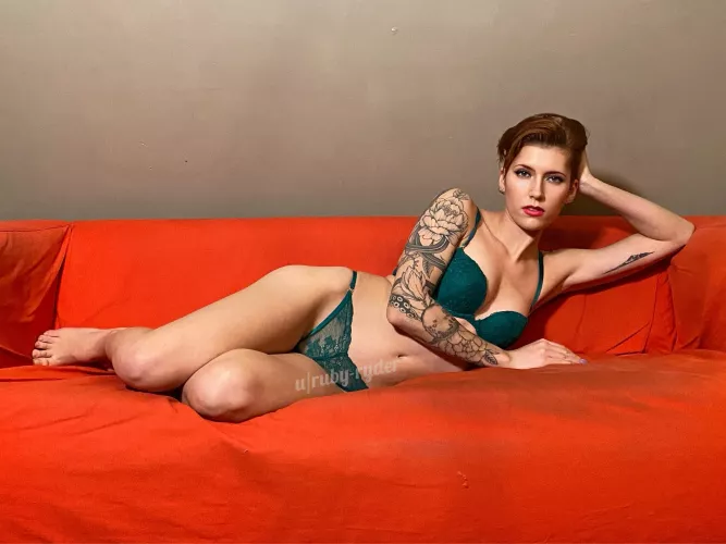 Lounging  by ruby-ryder